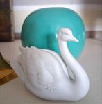 Messing kandelaar. Zenith Gouda vaas 428. Zwaan Biscuit., Ophalen of Verzenden