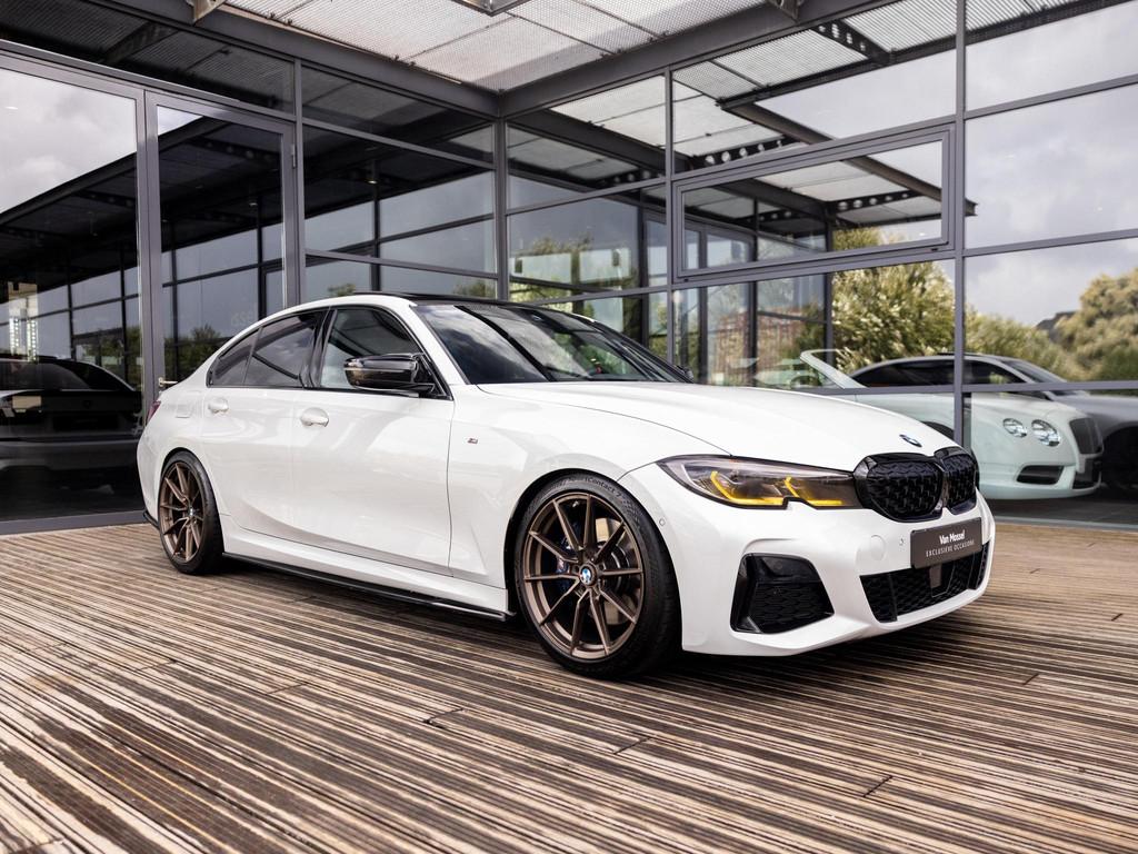 BMW 3-serie M340i xDrive High Executive | 490 PK | VRSF DOWN, Auto's, 12 maanden, 1645 kg, Wit, Bedrijf