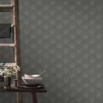 Karwei vliesbehang Weona groen (dessin 106995) 4 rollen, Ophalen of Verzenden, 10 tot 25 m², Groen