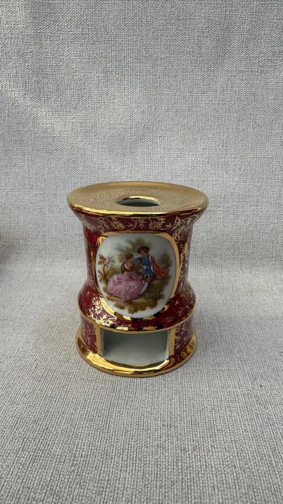 Limoges Porseleinen Theelichthouder - Romantisch Decor, Ophalen of Verzenden