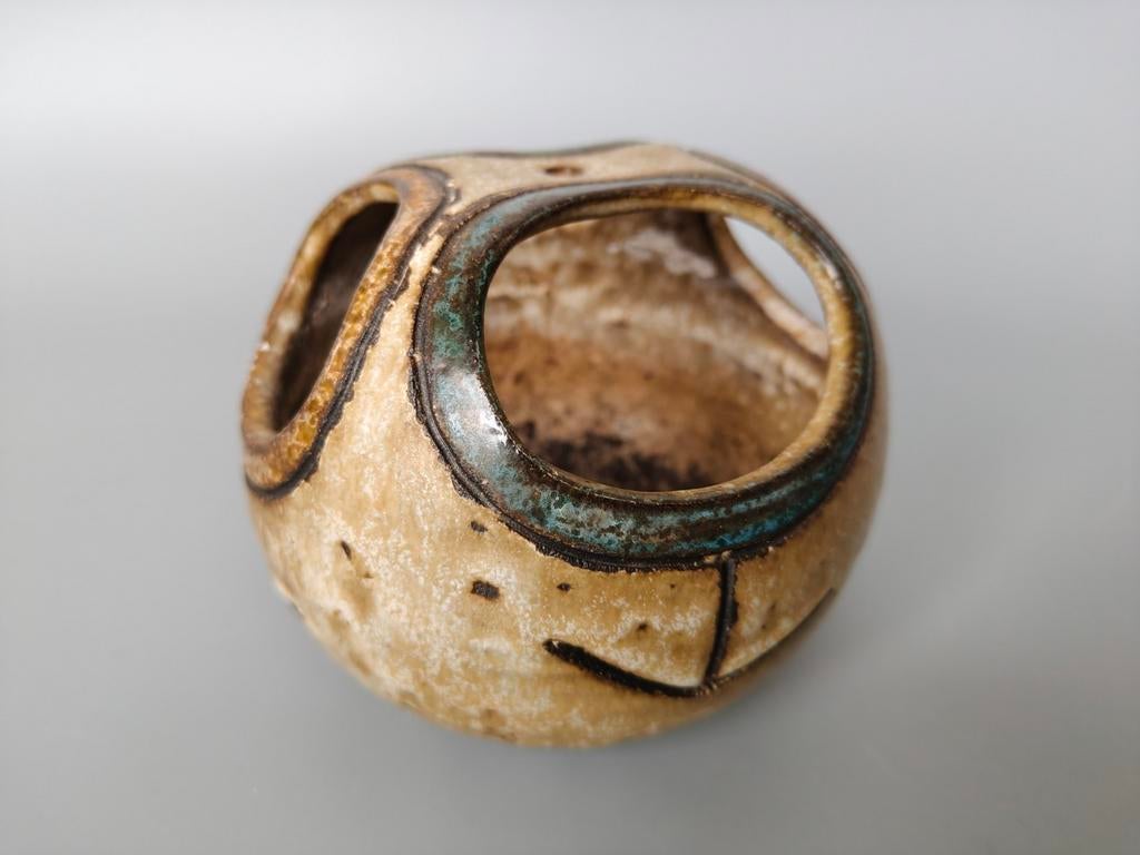 Hannie Mein keramiek retro vintage plantenhanger, Verzenden