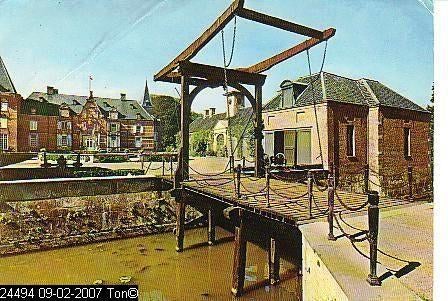 Ansichtkaart	Delden	Kasteel Twickel, Verzamelen, Verzenden, 1960 tot 1980, Gelopen, Overijssel