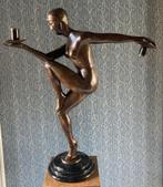 Art-Deco Bronzen Danseres, Ophalen of Verzenden