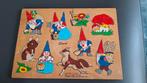 David de kabouter puzzel, Ophalen of Verzenden, Minder dan 10 stukjes, Zo goed als nieuw, Van hout