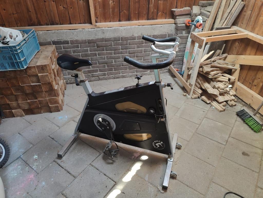 Body Bike Hometrainer I Indoor Cycling, Sport en Fitness, Ophalen, Gebruikt, Spinningfiets, Metaal