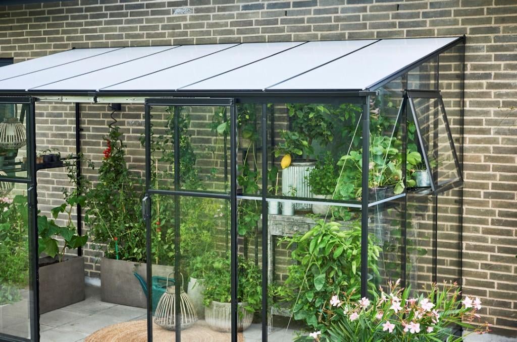 Muurkas Qube LT 612 - zwart, VG 3mm + PC 6 mm, Verzenden, Nieuw