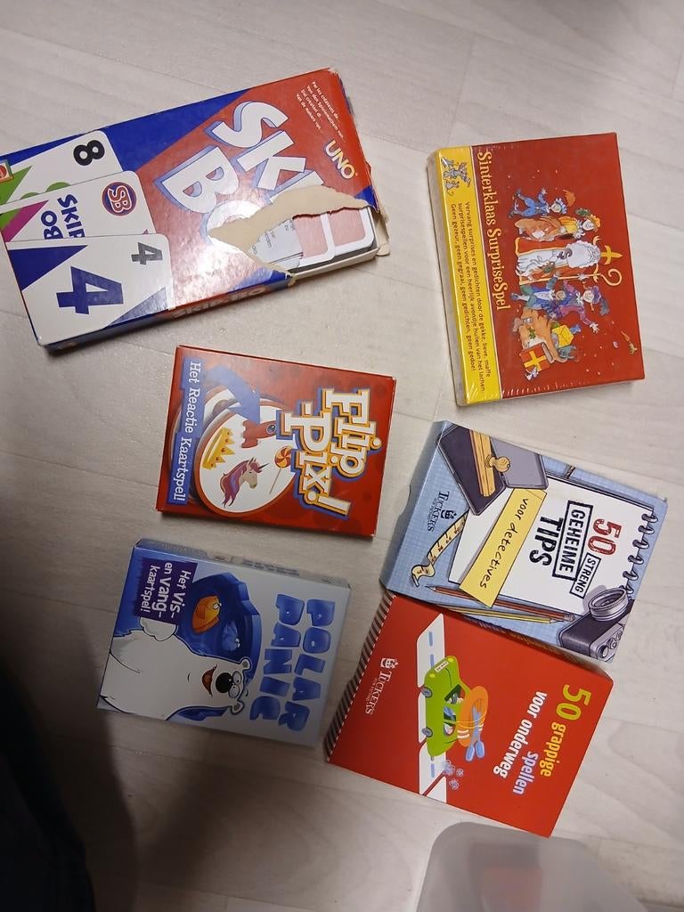 Kaartspellen kinderen, Ophalen of Verzenden