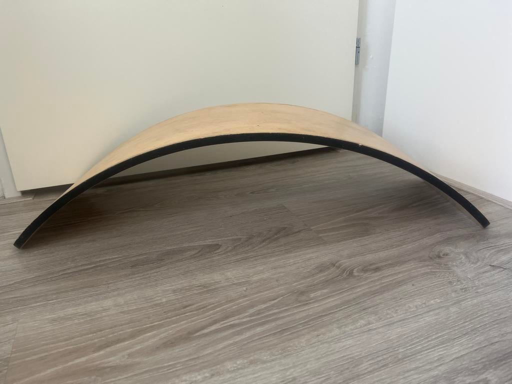 Houten balance board (Wobbel) van Creatimber, Ophalen, Gebruikt, Jongen of Meisje
