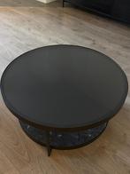 IKEA Frötorp salontafel antraciet marmerpatroon / zwart, Huis en Inrichting, Tafels | Salontafels, Ophalen, 100 tot 150 cm, Rond