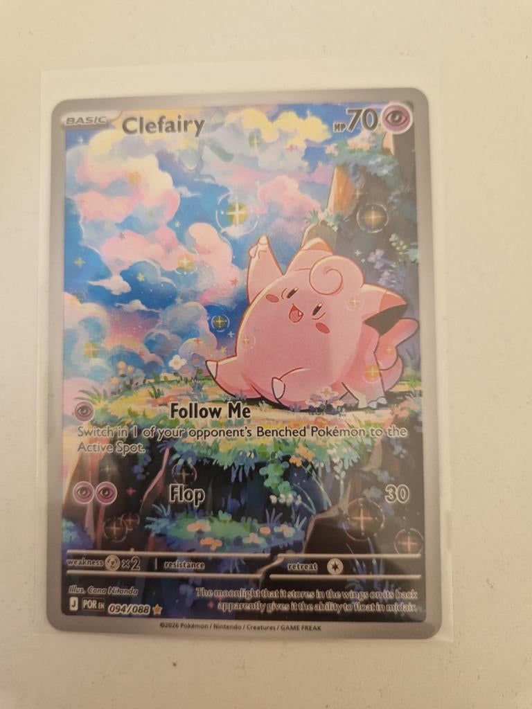Clefairy 094/088 Pokémon kaart, Hobby en Vrije tijd, Verzamelkaartspellen | Pokémon, Ophalen of Verzenden