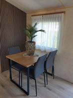 KLEINE EETHOEK 120x75x70
MET 4 STOELEN, Huis en Inrichting, Tafels | Eettafels, Ophalen, Rechthoekig, 100 tot 150 cm, 50 tot 100 cm