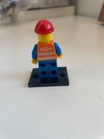 Lego Minifiguur City bouwvakker, City, Lego, Ophalen of Verzenden, Zo goed als nieuw