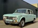 Wordt deze Project Giulia 1600 (1969)uw perfecte Rallykanon?, Auto's, Achterwielaandrijving, Zwart, 4 cilinders, 1600 cc