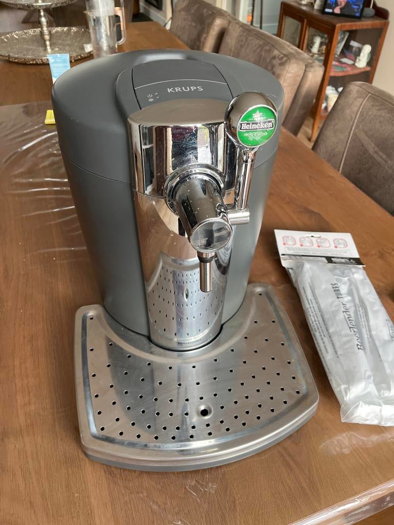 Krups thuistap met Heineken tapkraan, Witgoed en Apparatuur, Thuistaps, Ophalen, Gebruikt, Krups
