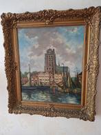 Schilderij Dordrecht A. SAP, Ophalen