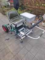 Viskist compleet met transportwielen en draaistoel, Ophalen of Verzenden