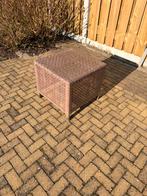 Buitentafeltje/ voetenbankje, Ophalen, Zo goed als nieuw