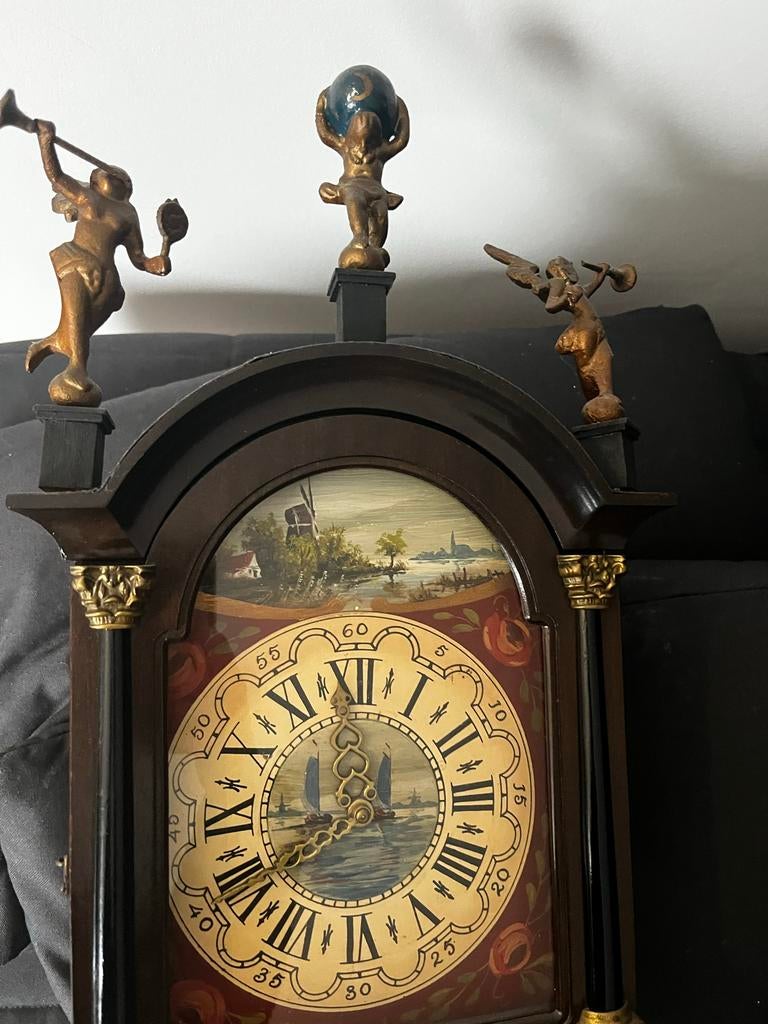 Moderne Friese Staartklok, Ophalen, Gebruikt, Wandklok