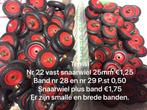 Temsi meccano Snaarwielen en Banden - Diverse Maten, Ophalen of Verzenden