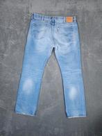 Levis 501 Broek W38 L34 Straight Fit Blauw Denim Jeans, W36 - W38 (confectie 52/54), Blauw, ., Ophalen of Verzenden