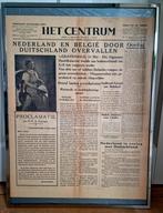 Oorlogskrant Het Centrum 10 mei1940 inval Duitsers, Verzamelen, Militaria | Tweede Wereldoorlog, Ophalen of Verzenden, Nederland