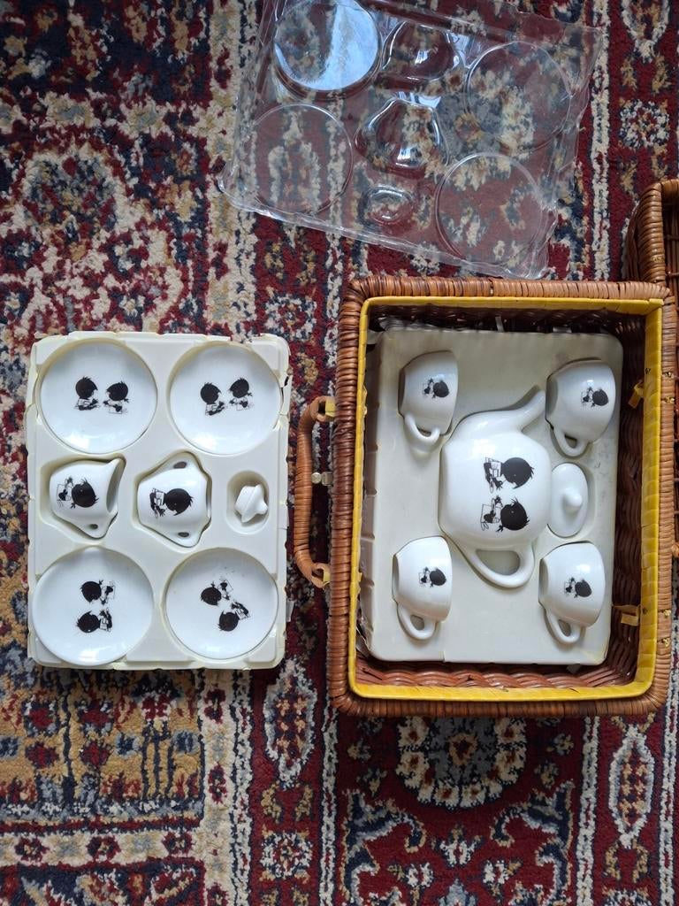 Poppenservies Jip en Janneke, Ophalen