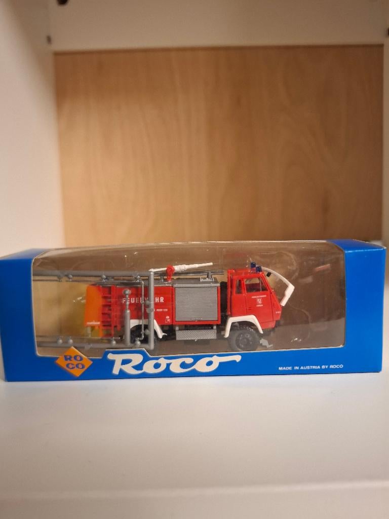 Roco Steyr 91 Brandweerwagen, Hobby en Vrije tijd, Modelauto's | 1:87, Ophalen of Verzenden, Nieuw, Overige typen, Roco