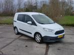 Ford Transit Courier 1.5TDCI EURO6 AIRCO ZIJDEUR LEASE€81, Auto's, Bestelauto's, Gebruikt, Euro 6, 4 cilinders, Wit