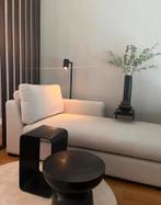 Zwarte metalen bijzettafel - Karwei, Huis en Inrichting, Tafels | Bijzettafels, Minder dan 45 cm, Minder dan 55 cm, Gebruikt, Metaal of Aluminium