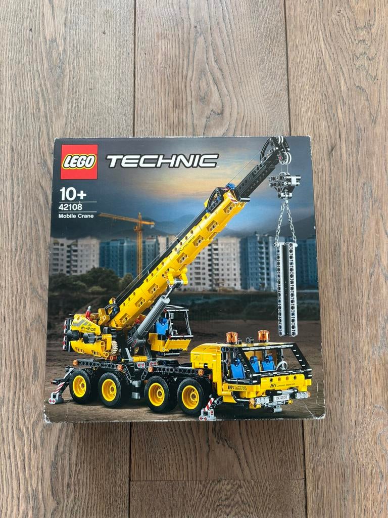 Lego technic mobile crane (42108), Ophalen, Nieuw, Complete set, Lego