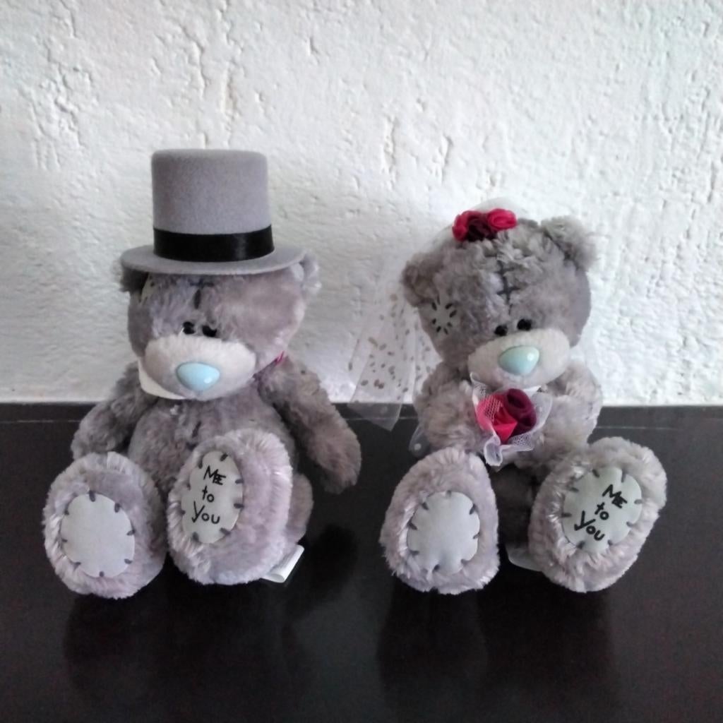 Me to You Trouwberen Bruidspaar, Gebruikt, Overige merken, Overige karakters, Beer