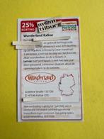 Wunderland Kalkar 25 % Korting voor max. 5 personen., Drie personen of meer, Ticket of Toegangskaart