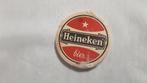 HEINEKEN viltjes met oude logo 5 stuks, Verzamelen, Biermerken, Ophalen of Verzenden, Zo goed als nieuw, Viltje(s), Heineken