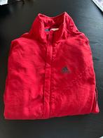 Vintage Adidas Jack - Rood - Maat S (valt groter), Verzenden, Gedragen, Maat 48/50 (M), Rood