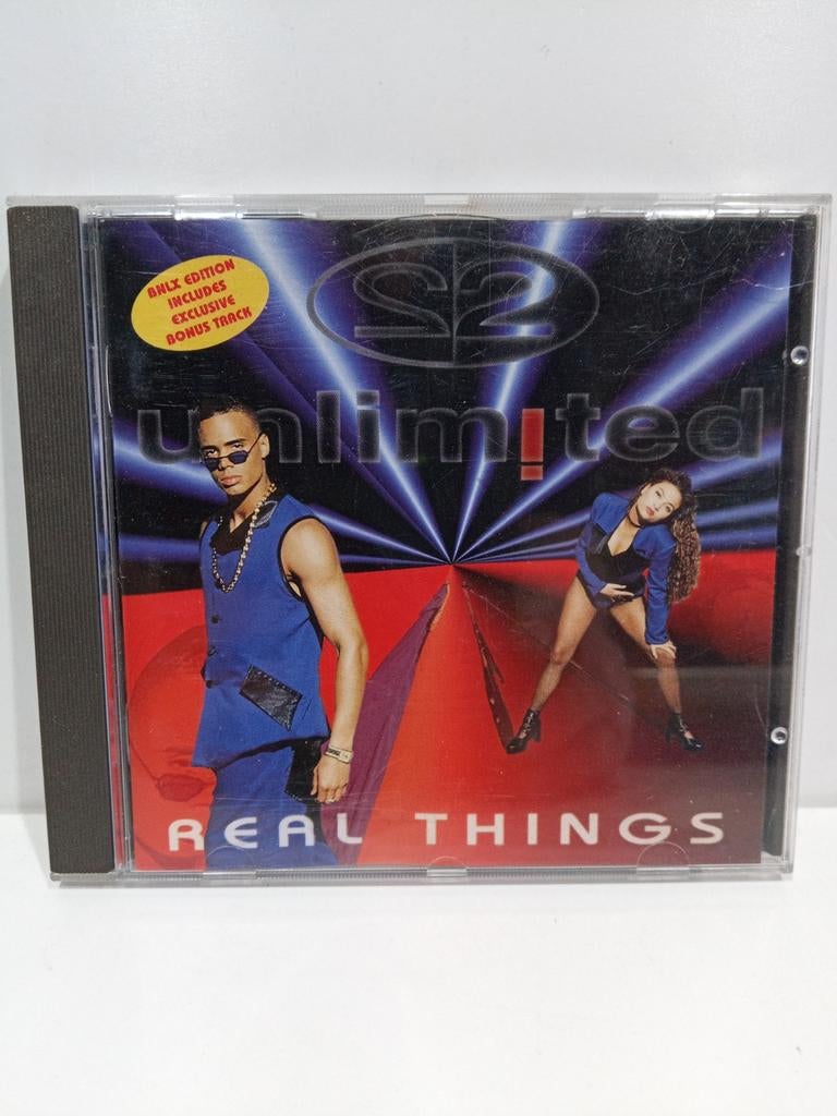 2 Unlimited - Real Things (CD) - Dance Populair, Ophalen of Verzenden, Gebruikt, Dance Populair