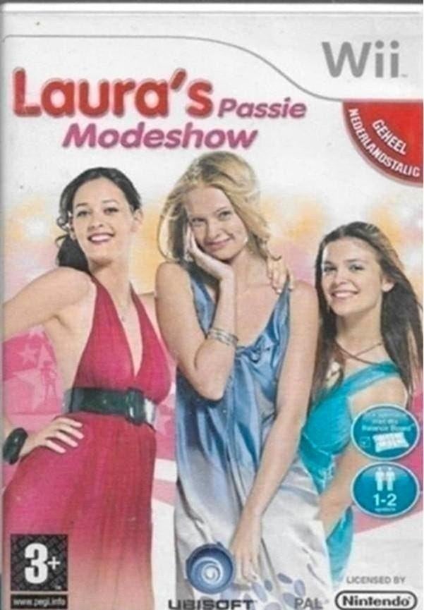 Laura's Passie Modeshow (Wii), 1 speler, Ophalen of Verzenden, Zo goed als nieuw, Role Playing Game (Rpg)