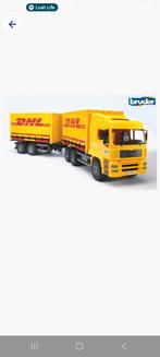 Bruder vrachtwagen 02784 DHL - Zeldzaam collectors item, Ophalen of Verzenden