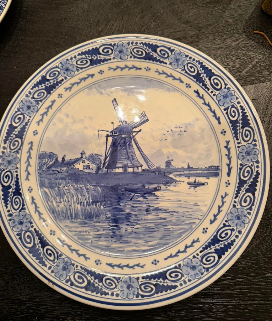 Delfts Blauw bordje, Ophalen
