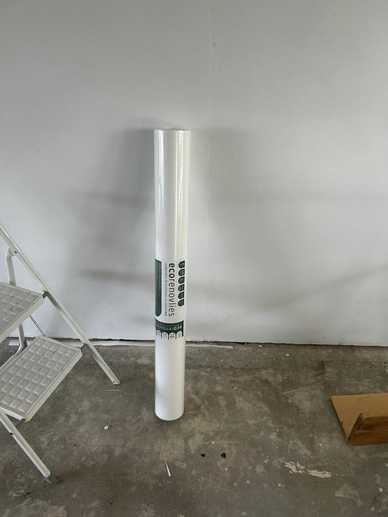 Glasvezel behang Eco Renovlies en lijm, Doe-het-zelf en Verbouw, Ophalen, Nieuw
