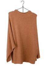 Size XL. Camel sweater tunic with relaxed oversized fit, Kleding | Dames, Tops, Bruin, Maat 46/48 (XL) of groter, Ophalen of Verzenden