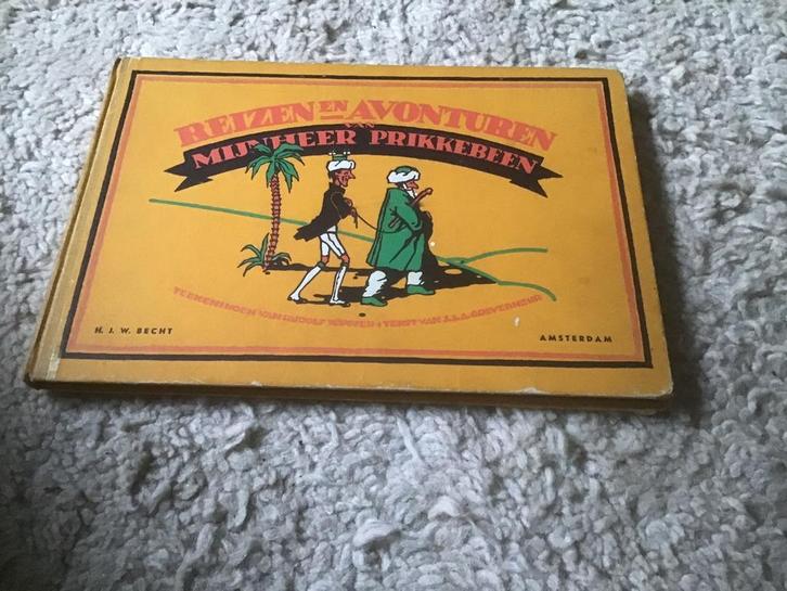 Reizen en Avonturen van Mijnheer Prikkebeen - Rudolf Töpffer, Boeken, Stripboeken, Gelezen, Eén stripboek, Ophalen of Verzenden