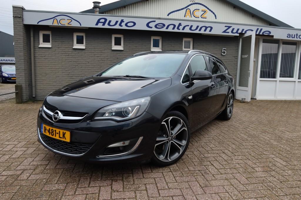 Opel ASTRA 1.6 TURBO GT, NAVI , CAMERA, LEDER, XENON ENZ..., Auto's, Voorwielaandrijving, 730 kg, 4 cilinders, Zwart