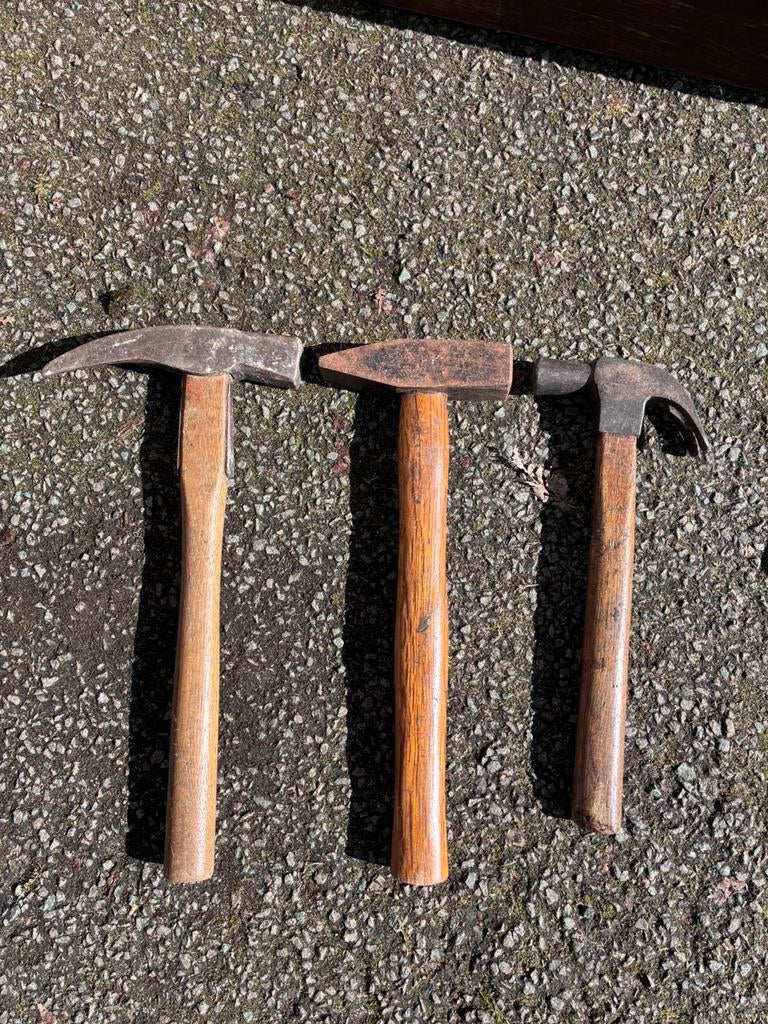 Diverse hamers, Ophalen, Gebruikt