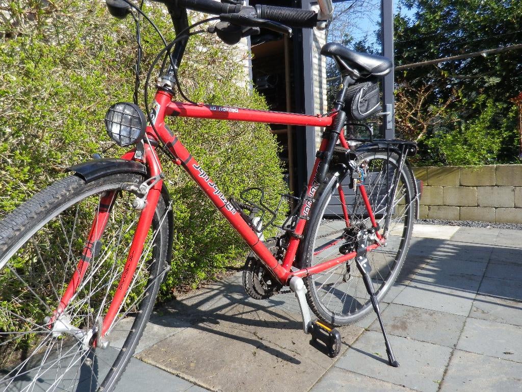 Randonneur / tourfiets Jan Janssen 'La Norma', Fietsen en Brommers, Fietsen | Dames | Damesfietsen, Gebruikt, Velgrem, Versnellingen