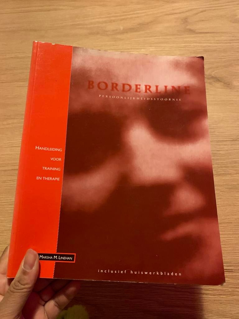 Borderline Persoonlijkheidsstoornis Handleiding, Ophalen of Verzenden, Gelezen, Klinische psychologie