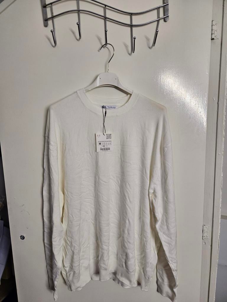 Nieuwe Zara trui, maat M, wit, Ophalen of Verzenden, Nieuw, Wit