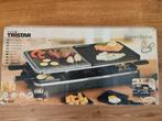 Raclette en gourmetstel, Ophalen, Gebruikt, 8 personen of meer