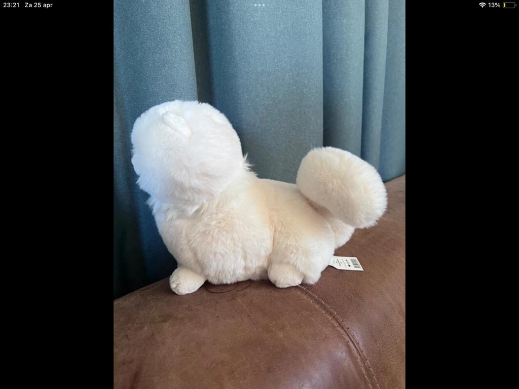 Jellycat Perzische kat knuffel - Zeldzaam & Nieuwstaat, Jellycat, Nieuw, Ophalen of Verzenden, Met label