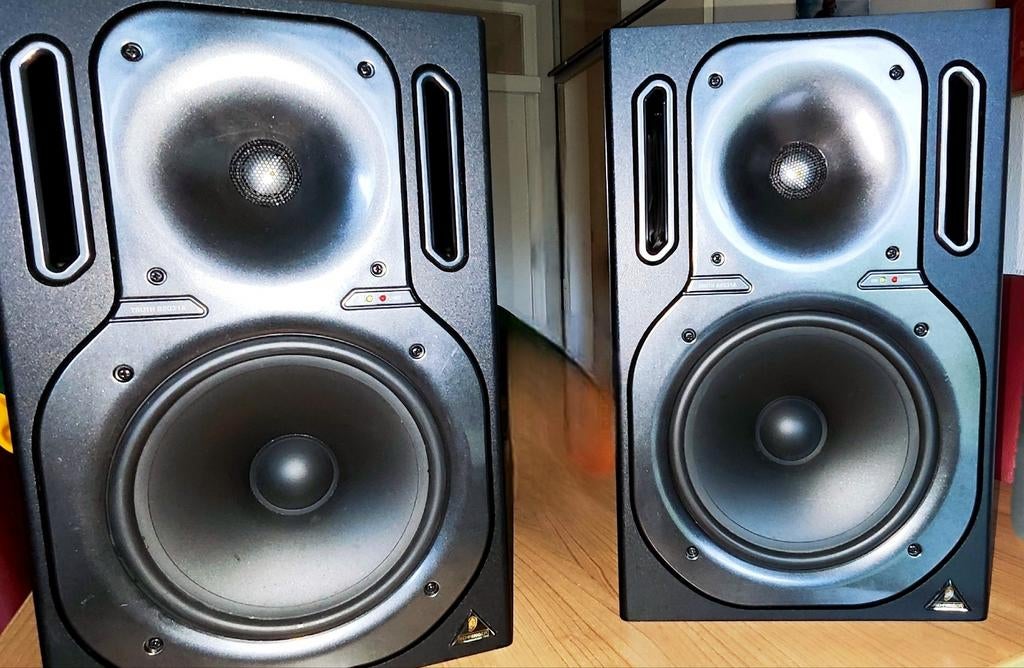 Behringer Truth B2031A Studio Monitor set + 2 jack kabels, Audio, Tv en Foto, Luidsprekers, Gebruikt, 120 watt of meer, Front, Rear of Stereo speakers