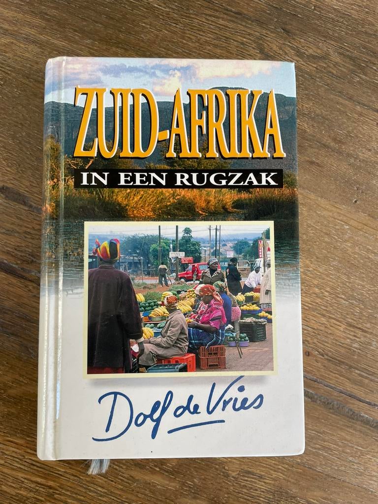 Dolf de Vries - Zuid-Afrika in een rugzak, Boeken, Reisverhalen, Zo goed als nieuw, Afrika, Ophalen of Verzenden